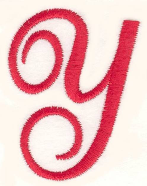 Picture of Fancy Monogram Y Machine Embroidery Design
