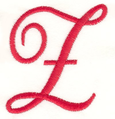 Fancy Monogram Z Machine Embroidery Design