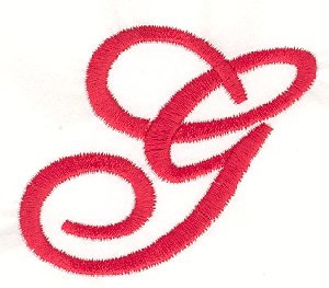 Elegant Letter G Machine Embroidery Design