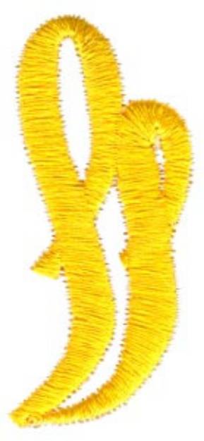 Picture of Swirl Monogram Letter V Machine Embroidery Design