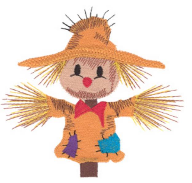 Picture of Scarecrow, Large Machine Embroidery Design