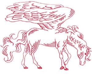 Picture of Pegasus Machine Embroidery Design