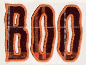 Picture of Boo Applique Machine Embroidery Design