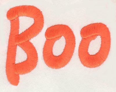Boo Machine Embroidery Design