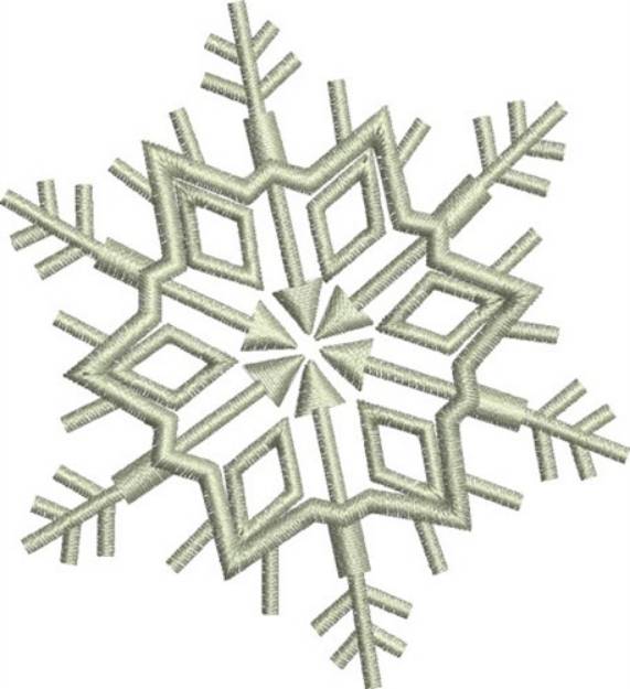 Picture of Ice Crystal Machine Embroidery Design