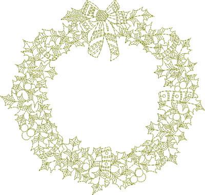 Christmas Machine Embroidery Design