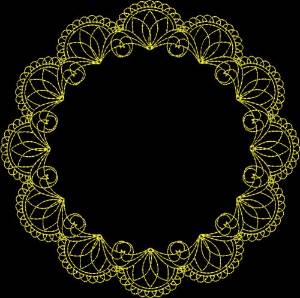 Picture of Frame Machine Embroidery Design