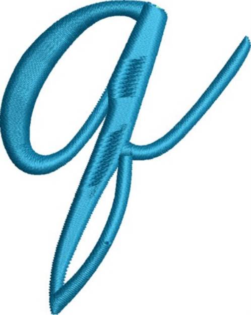 Picture of Heirloom Swirly Monogram q Machine Embroidery Design