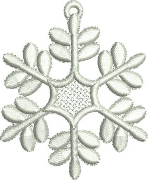 Picture of Snowflake FSL Machine Embroidery Design