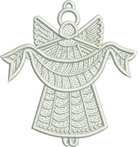 Picture of Angel FSL Machine Embroidery Design