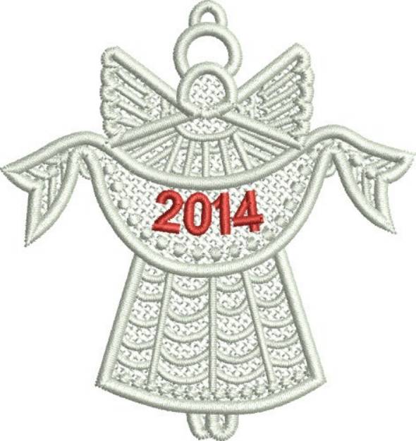 Picture of 2014 Angel FSL Machine Embroidery Design