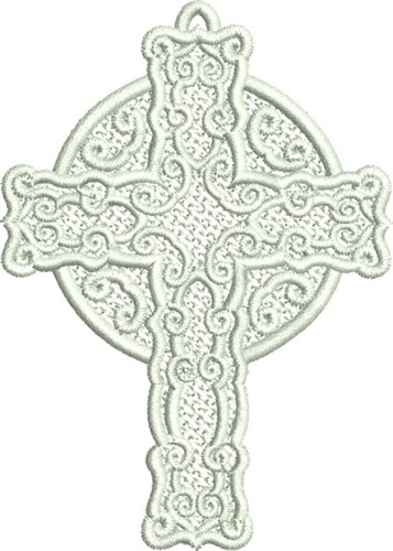 Free Standing Lace Cross Machine Embroidery Design
