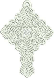 Picture of Free Standing Lace Cross
