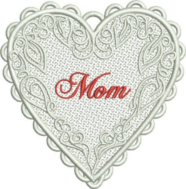 Picture of FSL Valentine Heart Machine Embroidery Design