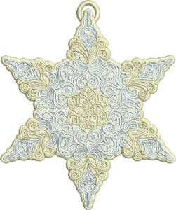 Picture of FSL Antique Star Machine Embroidery Design