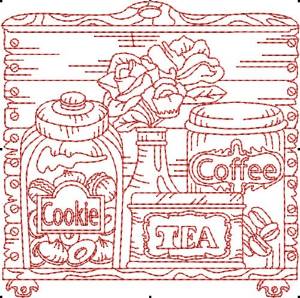 Picture of Kitchen Canister Block Machine Embroidery Design