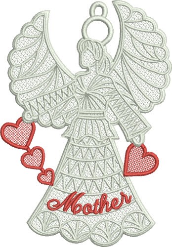 FSL Mother Angel Machine Embroidery Design