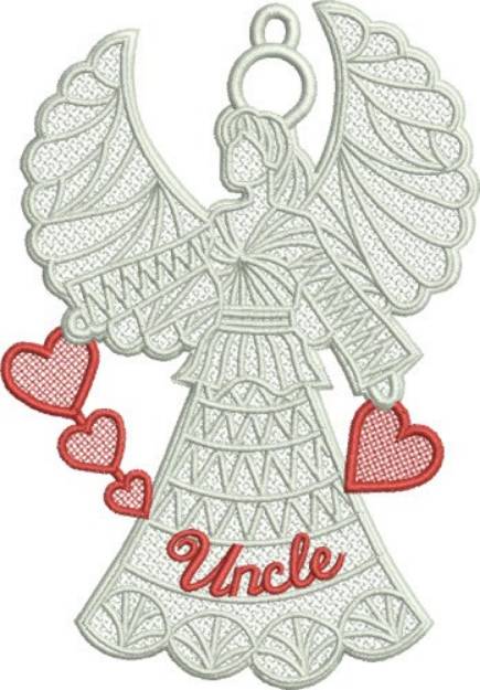 Picture of FSL Uncle Angel Machine Embroidery Design