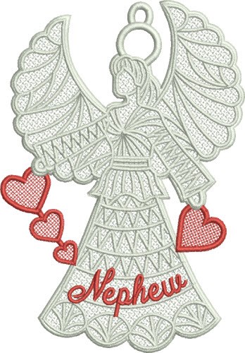 FSL Nephew Angel Machine Embroidery Design
