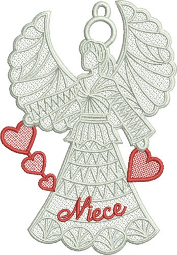 FSL Niece Angel Machine Embroidery Design