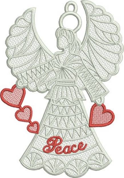 Picture of FSL Peace Angel Machine Embroidery Design
