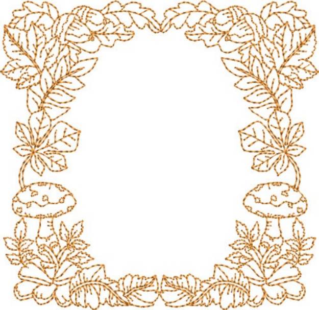 Picture of Fall Quilt Machine Embroidery Design