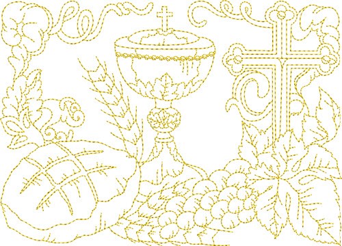 Religious Items Machine Embroidery Design