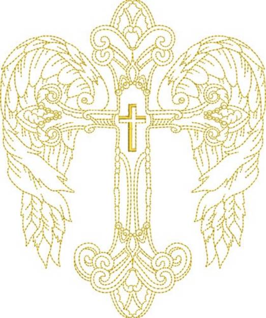 Picture of Winged Cross Symbol