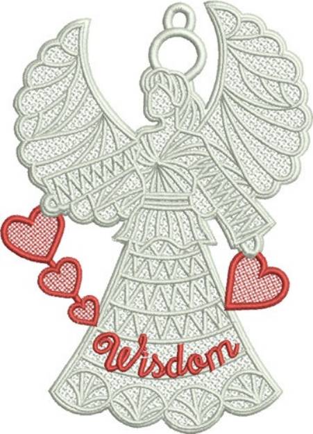 Picture of FSL Wisdom Angel Machine Embroidery Design