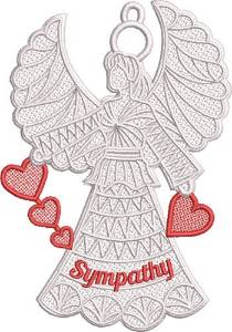 Picture of FSL Sympathy Angel