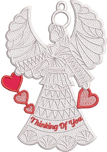 FSL Loving Angel Machine Embroidery Design