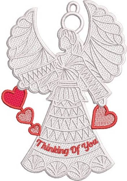 Picture of FSL Loving Angel Machine Embroidery Design