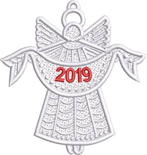 Picture of FSL 2019 Angel Machine Embroidery Design