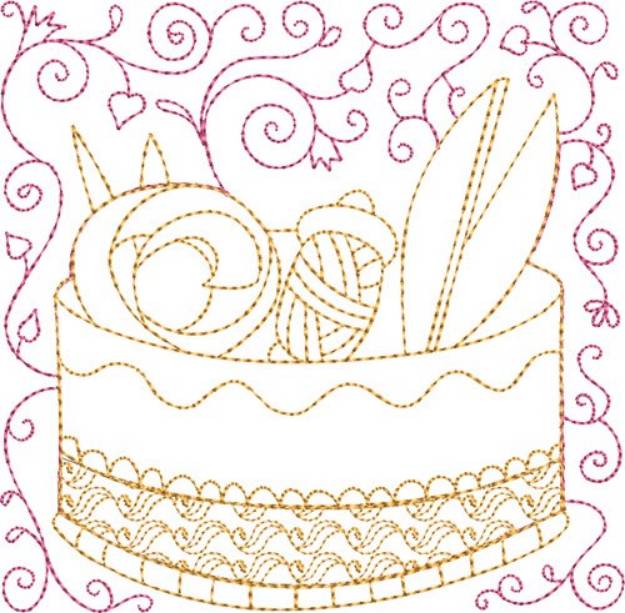 Picture of Notions Block Machine Embroidery Design