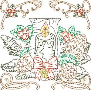 Picture of Christmas Centerpiece Machine Embroidery Design