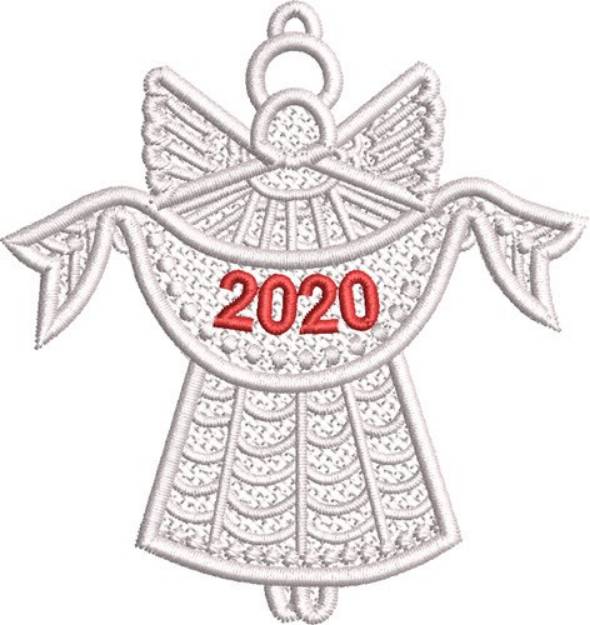 Picture of FSL 2020 Angel Machine Embroidery Design