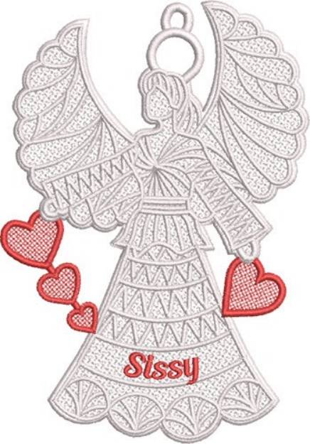 Picture of FSL Sissy Angel Machine Embroidery Design