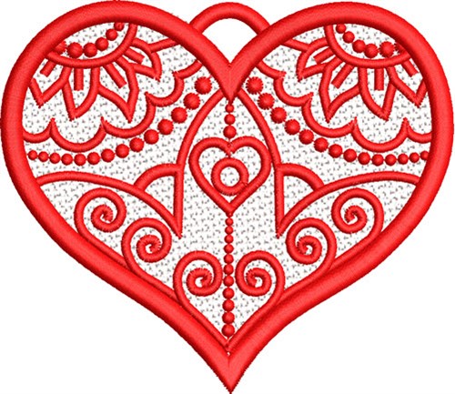 FSL Valentine Machine Embroidery Design