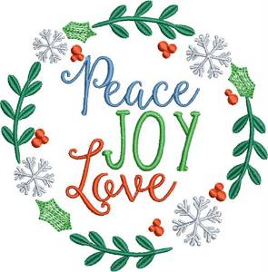 Picture of Peace, Joy, Love