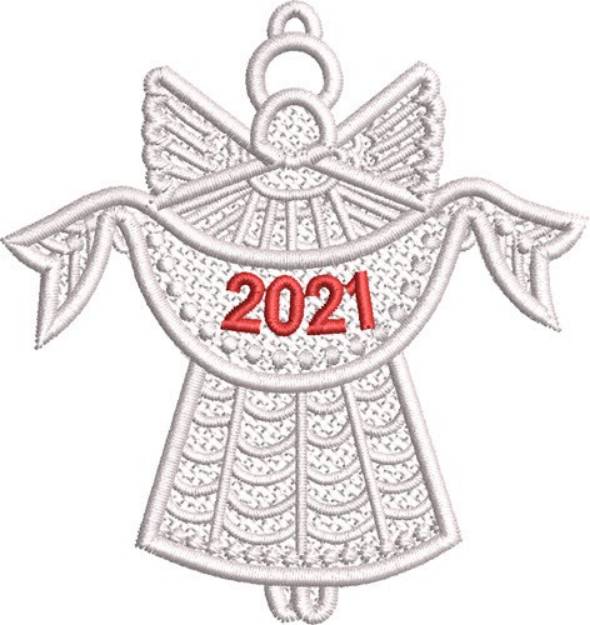 Picture of FSL Small Angel Machine Embroidery Design