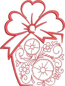 Picture of Valentine s Day Gift Machine Embroidery Design