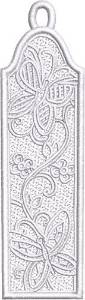 Picture of FSL Butterfly Bookmark #1 Machine Embroidery Design