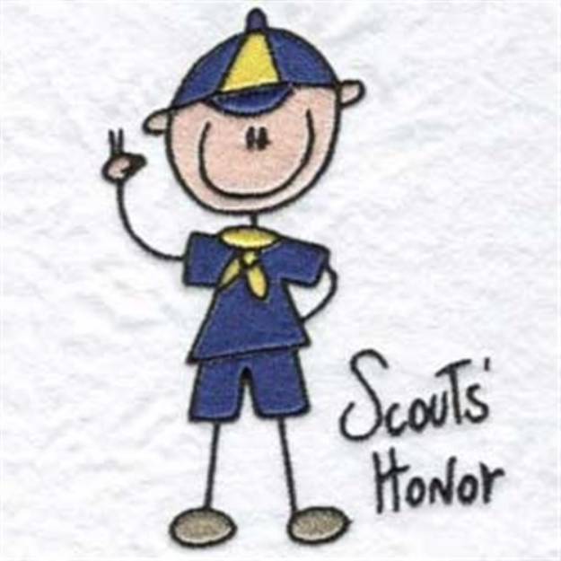 Picture of Scouts Honor Machine Embroidery Design