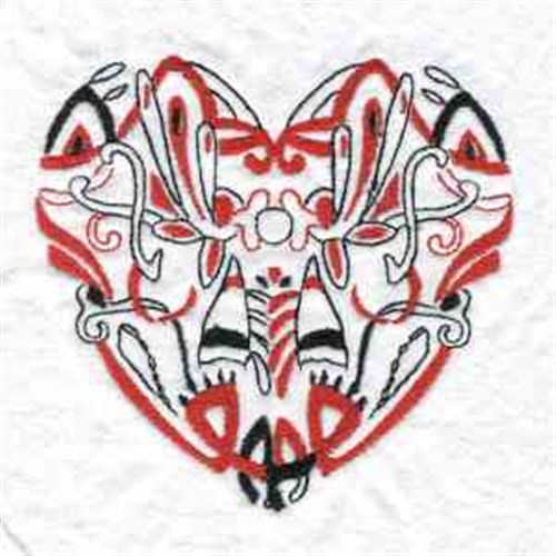 Celtic Valentine Machine Embroidery Design