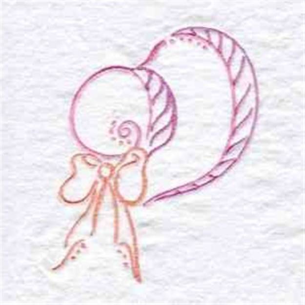 Picture of Fancy Sunbonnet Machine Embroidery Design