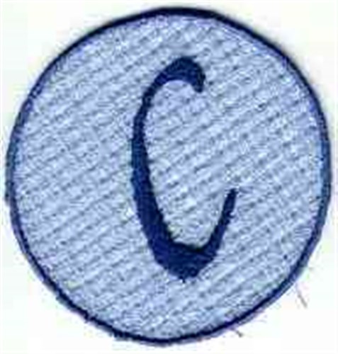 FSL Monogram Letter C Machine Embroidery Design