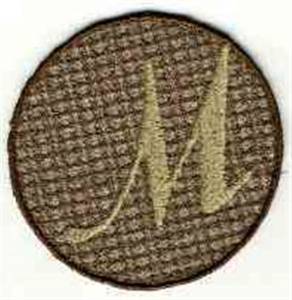 Picture of FSL Monogram Letter M Machine Embroidery Design