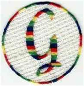 Picture of FSL Monogram Letter G Machine Embroidery Design