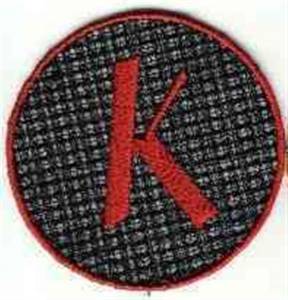 Picture of FSL Monogram Letter K Machine Embroidery Design