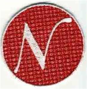 Picture of FSL Monogram Letter N Machine Embroidery Design